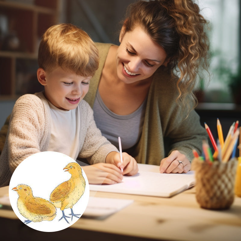 Avelena | Chinesische Malerei weiße Zeichnung Kopieralbum