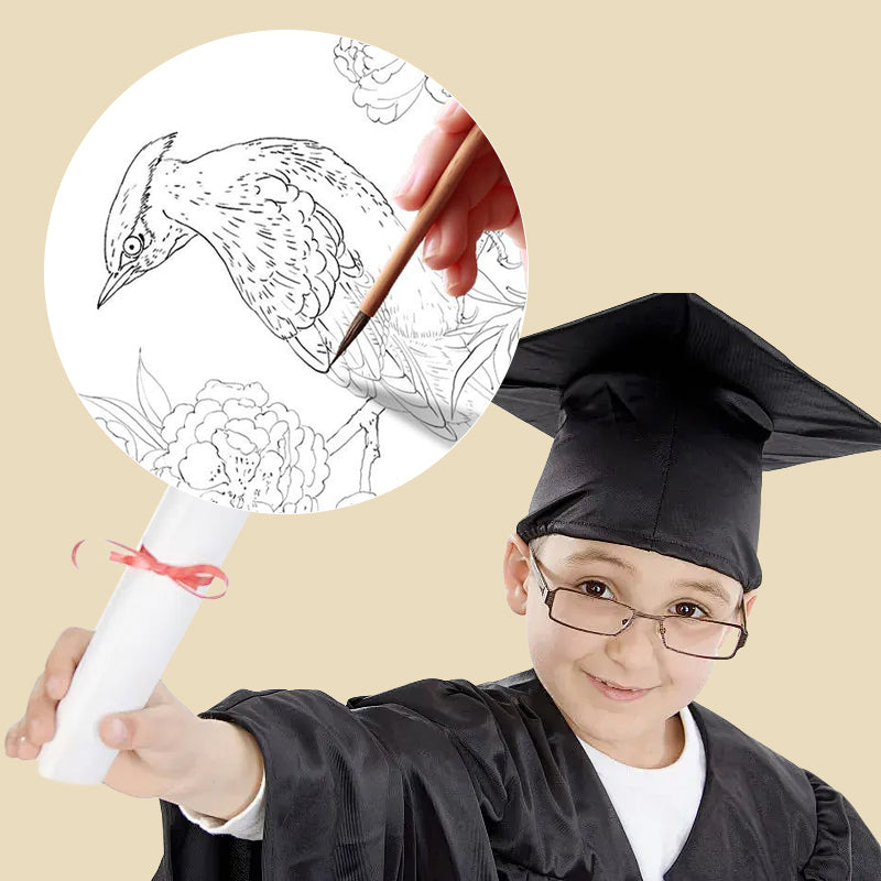 Avelena | Chinesische Malerei weiße Zeichnung Kopieralbum