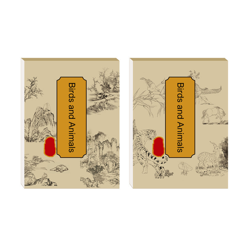 Avelena | Chinesische Malerei weiße Zeichnung Kopieralbum