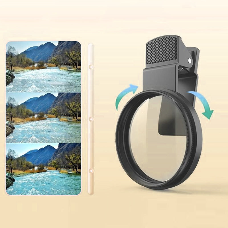 Avelena | Clip-On polarisierte Filter für Mobiltelefone