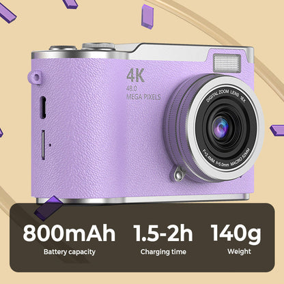 Avelena | 4K HD Flip-Screen Digitalkamera