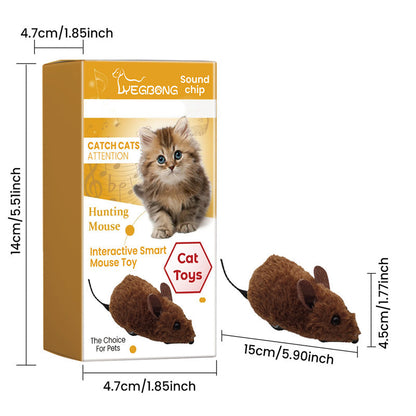 Avelena | Mäuse-Spielzeug für Katzen und Hunde