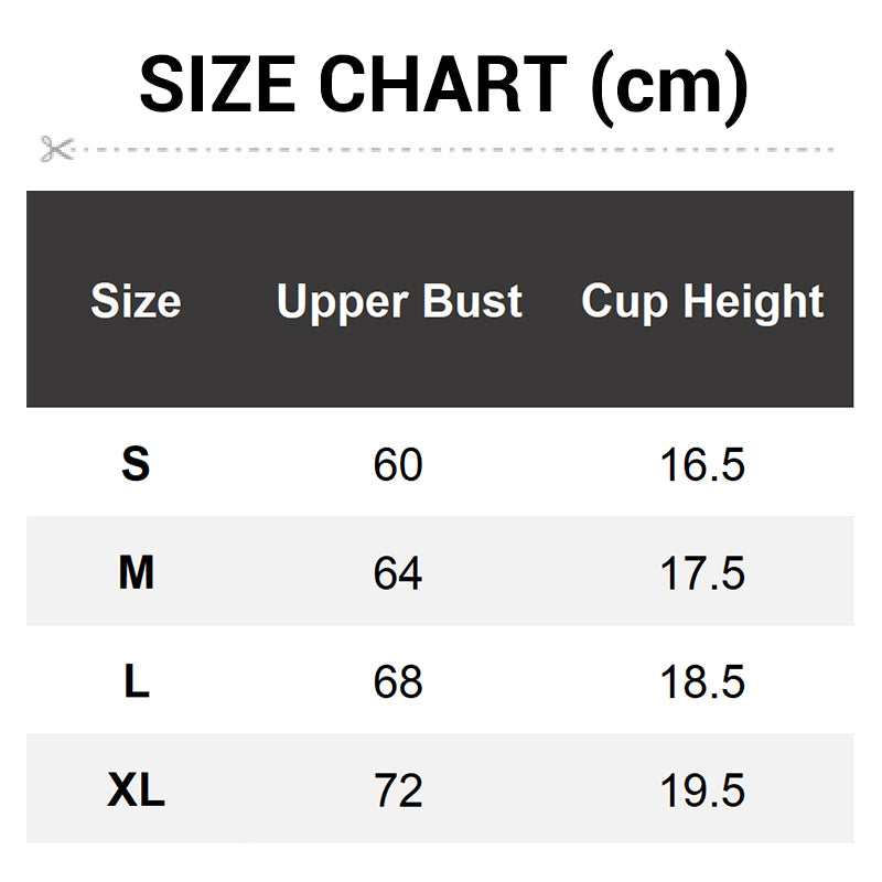 Avelena | Damen trägerloser BH | Grip-Sure Seitenverschluss | Nahtlos & rutschfest | Herausnehmbare Pads