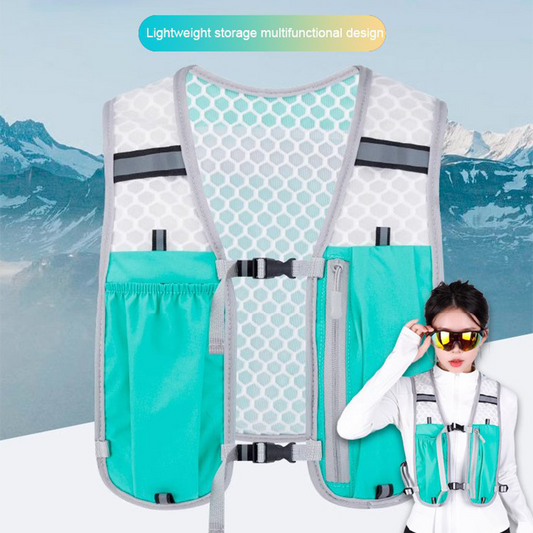 Avelena | 🏃‍♂️Wander- und Kletterweste mit Handytasche - multifunktional für Outdoor-Aktivitäten