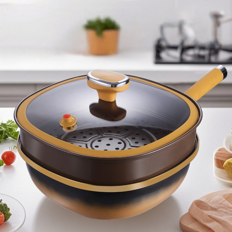 Avelena | 🍳[Titanium Extreme Antihaft-Pfanne] Revolution in der Küche, einfaches Kochen ohne Öldampf!
