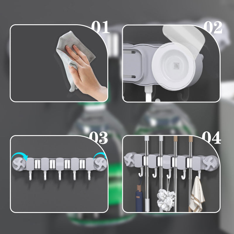 Avelena | Befestigung für den Saugnapfmop ohne Bohren für das Badezimmer