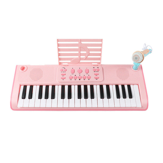 Avelena | 37-Tasten Klavier-Tastatur für Kinder mit Mikrofon