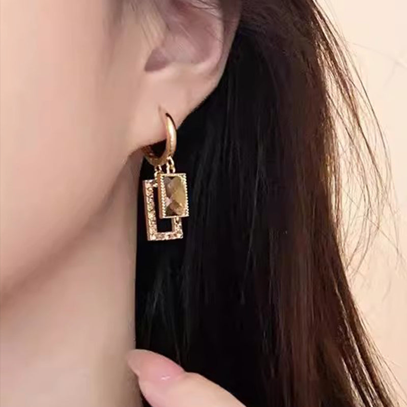 Avelena | Dangle Hoop Ohrringe für Frauen