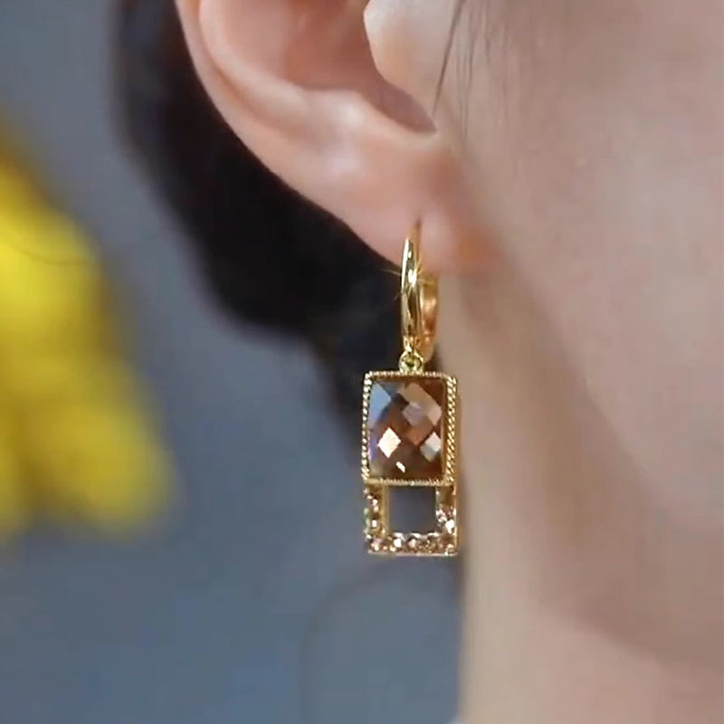 Avelena | Dangle Hoop Ohrringe für Frauen