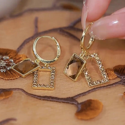 Avelena | Dangle Hoop Ohrringe für Frauen