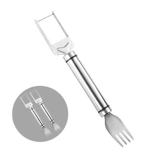 Avelena | 2-in-1 Edelstahl Wassermelonenmesser und -gabel