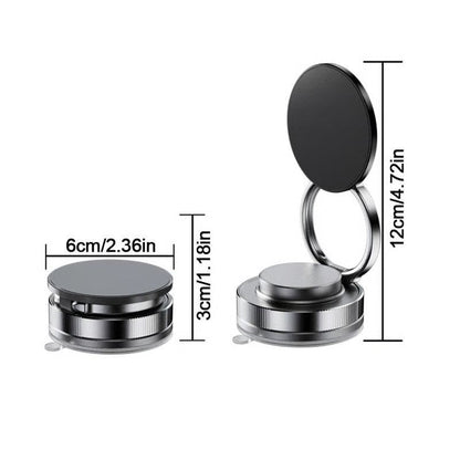 Avelena | 360° verstellbarer magnetischer Handyhalter mit Vakuum