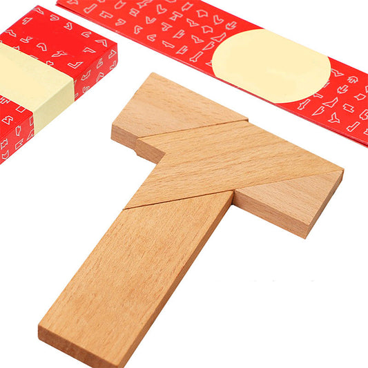 Avelena | T-förmiges pädagogisches Holzpuzzle