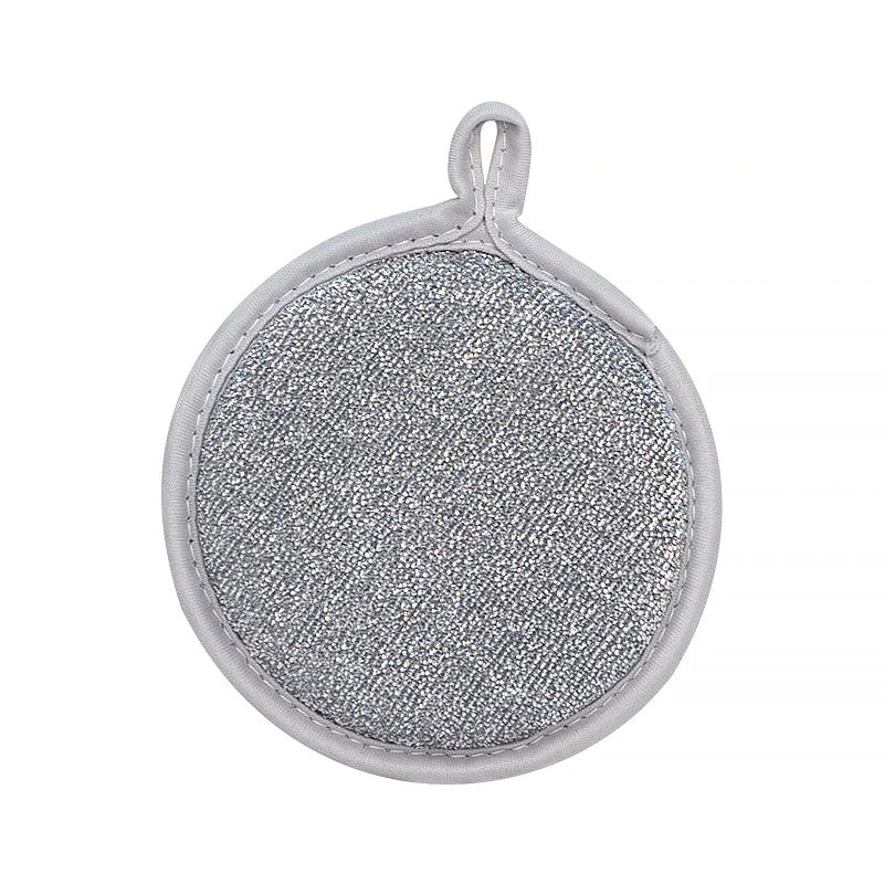 Avelena | Doppelseitiger runder Schwammschrubber für die Küche