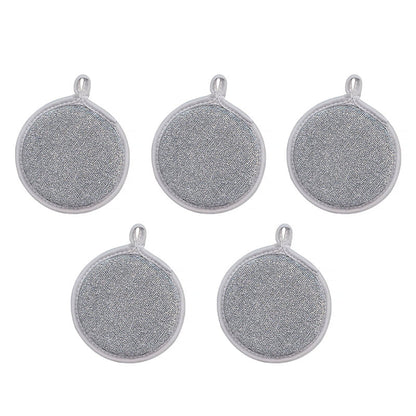 Avelena | Doppelseitiger runder Schwammschrubber für die Küche