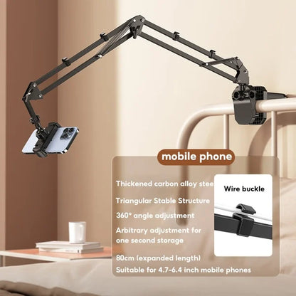 Avelena | Versteckter Handyhalter für Nachttisch, ausziehbar