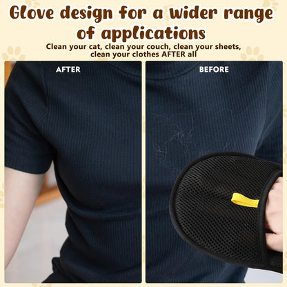 Avelena | Elektrostatische Handschuhe zum Entfernen von Tierhaaren