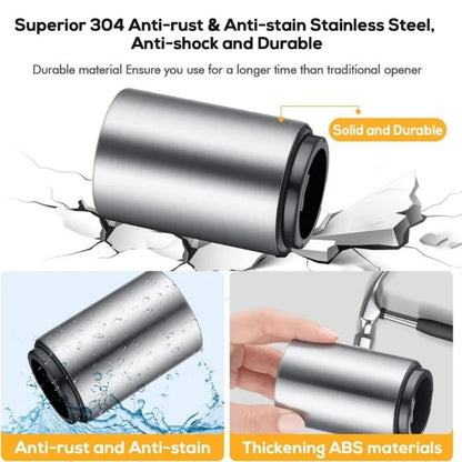 Avelena | Edelstahl Automatischer Bierflaschenöffner Weinflaschenöffner