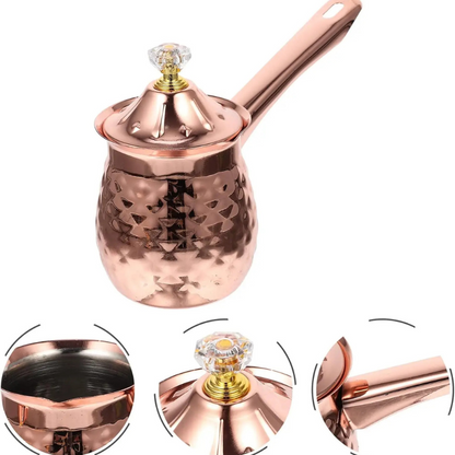 Avelena | Edelstahl Expresso Maschine mit Dampfer Pour Over Teekessel