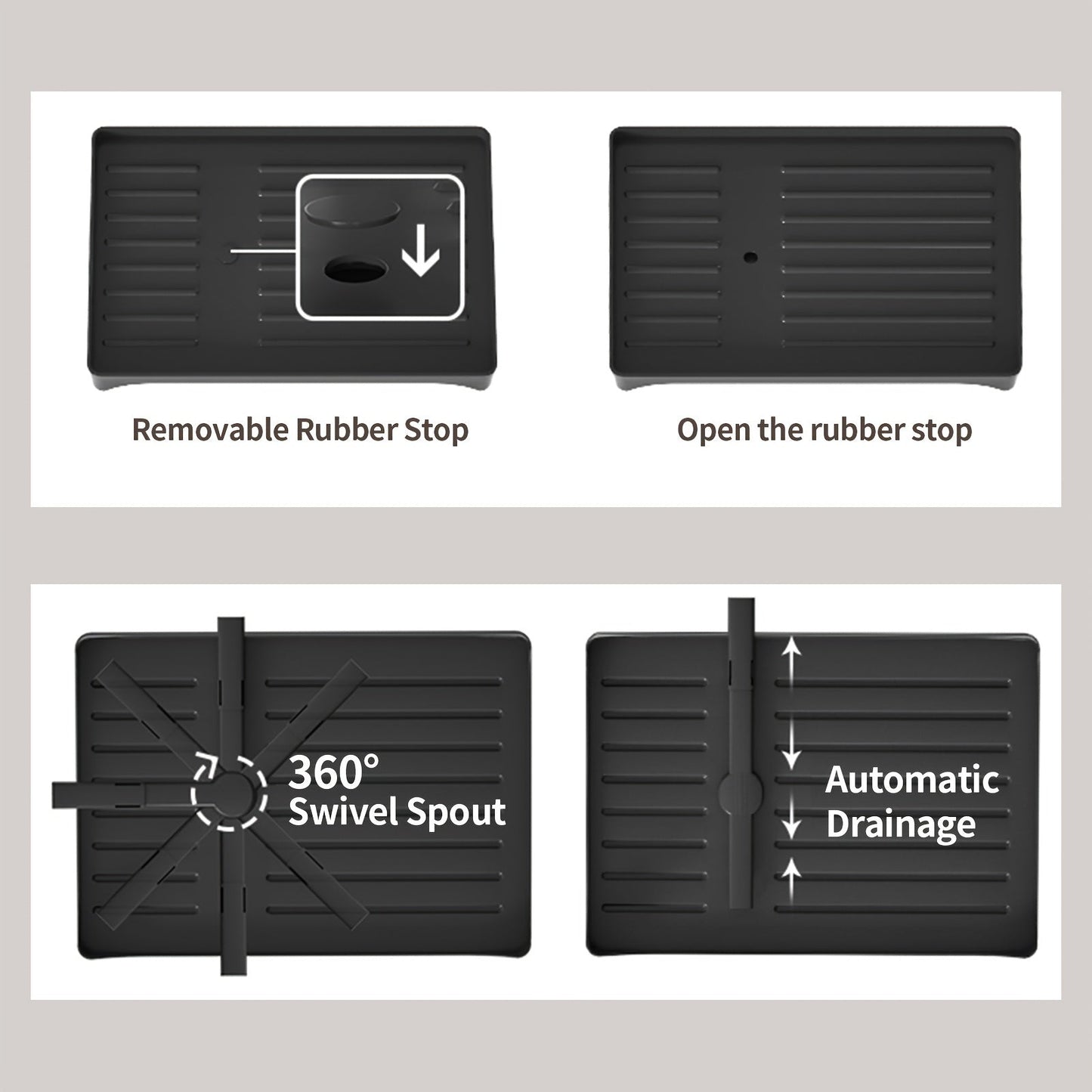 Avelena | Edelstahl Küchen Geschirr Rack - Livano