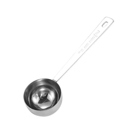 Avelena | Edelstahl Scoop Messlöffel Milch Kaffeebohne Lange Griff Löffel