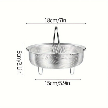 Avelena | Edelstahl Dampfgarer Korb Multifunktionales Abtropf- Siebwerkzeug