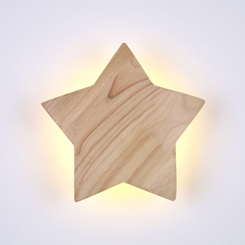Avelena | SolidStar - Premium Holz Wandbeleuchtung