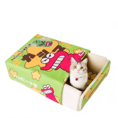 Avelena | X Crayon Shin-Chan Lieblingssnack Schokoladenkekse Haustierbett