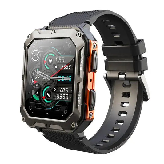 Avelena | SteelLink | Kradsichere Allround-Smartwatch mit Freisprechfunktion