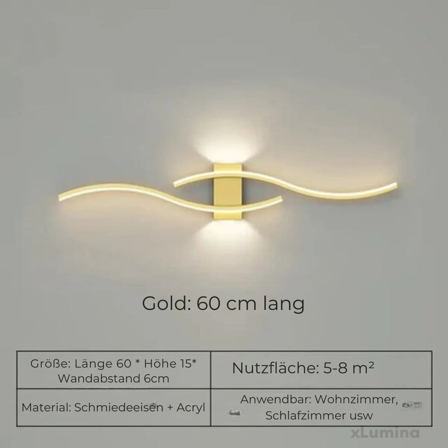 Avelena | Langes Wandleuchtenband