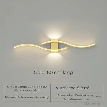 Avelena | Langes Wandleuchtenband