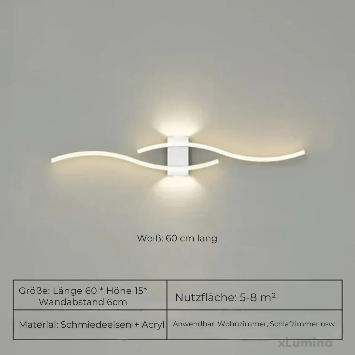 Avelena | Langes Wandleuchtenband