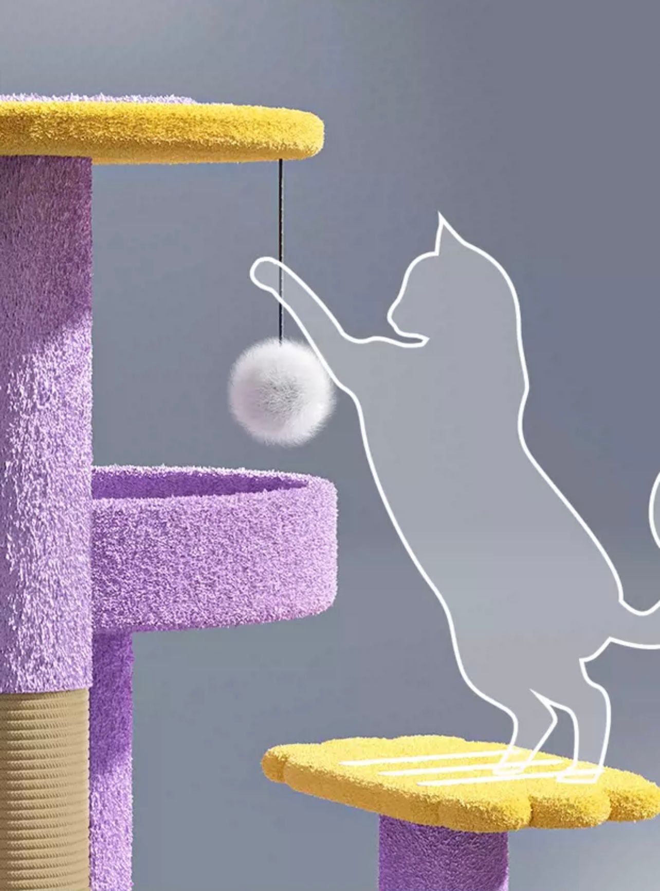 Avelena | Doughnut Katze Kratzbrett