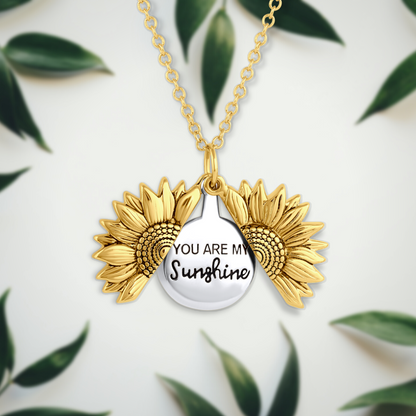 Avelena | Elegante Sonnenblume Damenkette