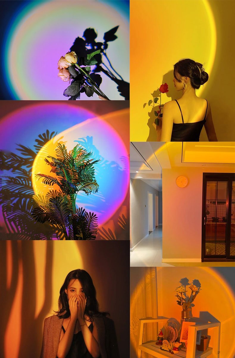 Avelena | Sunsetlampe mit App und Fernbedienung