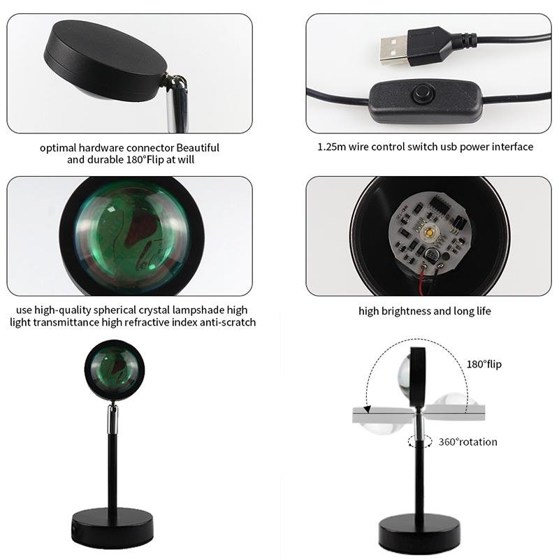 Avelena | Sunsetlampe mit App und Fernbedienung