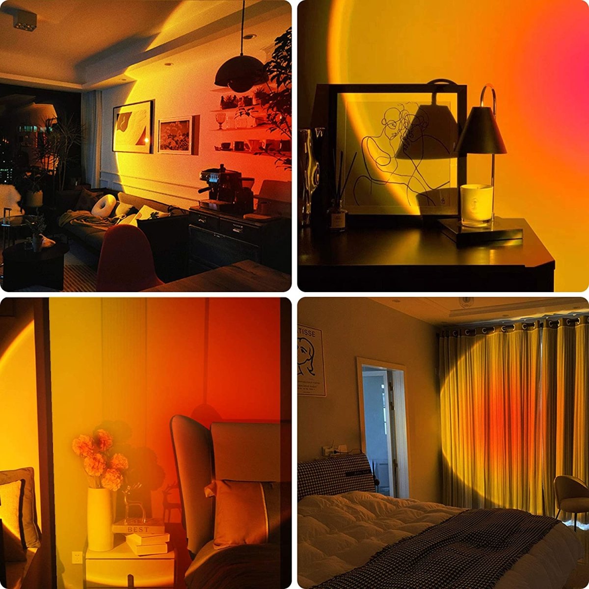 Avelena | Sunsetlampe mit App und Fernbedienung