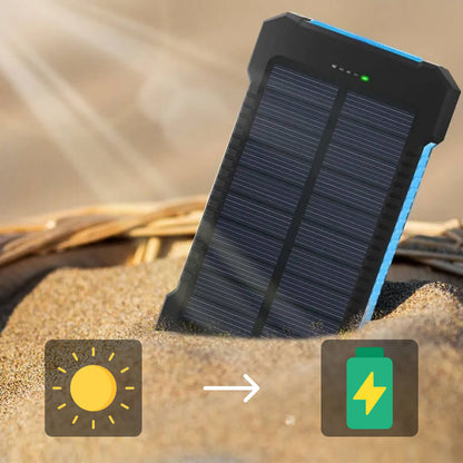 Avelena | SUNVAULT MAX – Wasserdichte Solar Power Bank mit 30000mAh Kapazität
