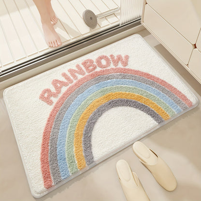 Avelena | Superabsorbierende rutschfeste Badematte für Badezimmer und Toilette - Milo