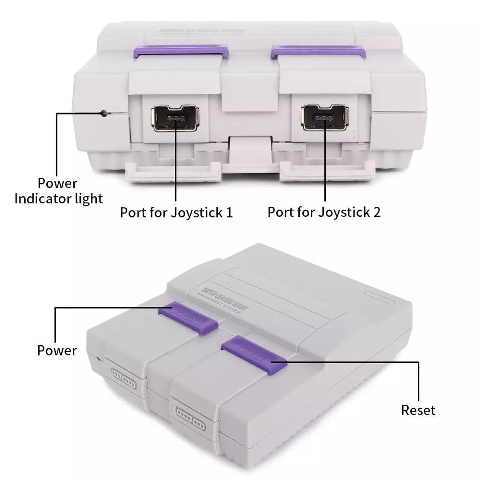 Avelena | Super Nintendo Classic Edition Konsole mit 821 Spielen