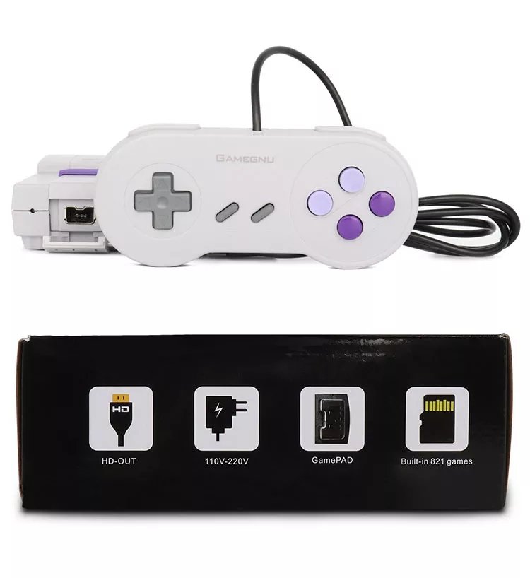 Avelena | Super Nintendo Classic Edition Konsole mit 821 Spielen