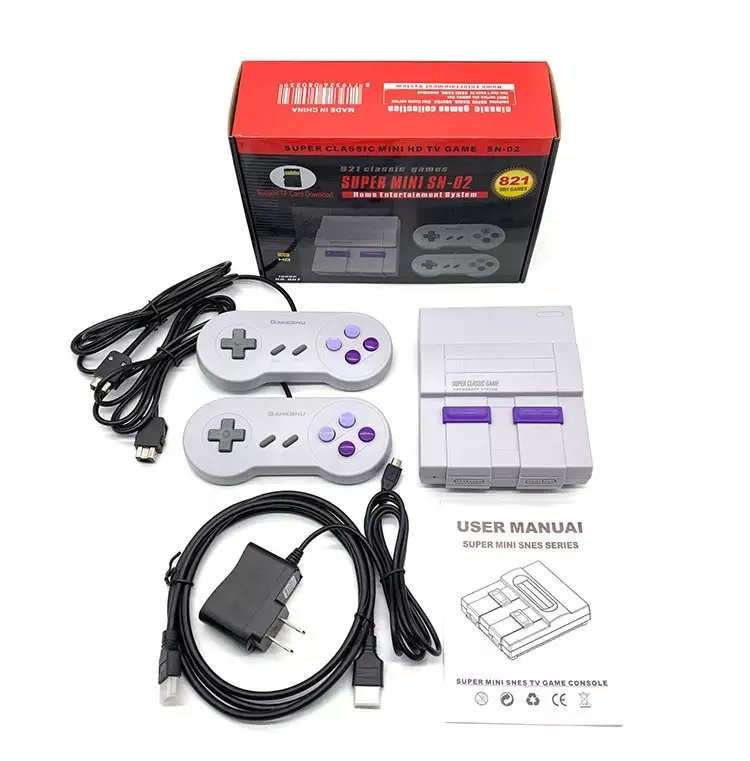 Avelena | Super Nintendo Classic Edition Konsole mit 821 Spielen