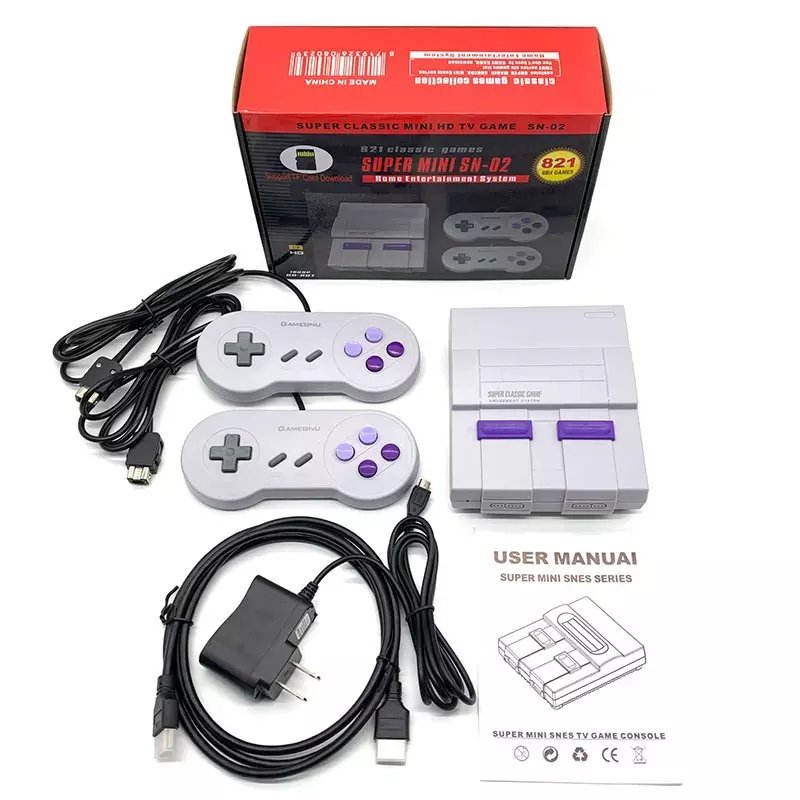 Avelena | Super Nintendo Classic Edition Konsole mit 821 Spielen