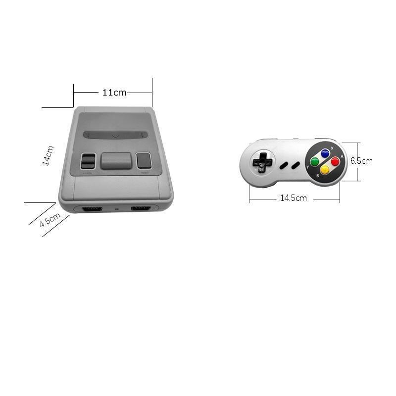 Avelena | Super Nintendo Konsolenpaket mit 620 Spielen