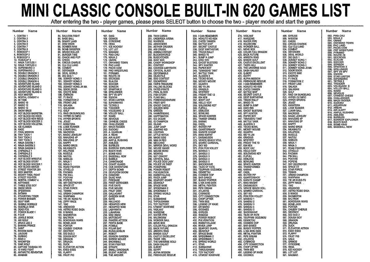 Avelena | Super Nintendo Konsolenpaket mit 620 Spielen