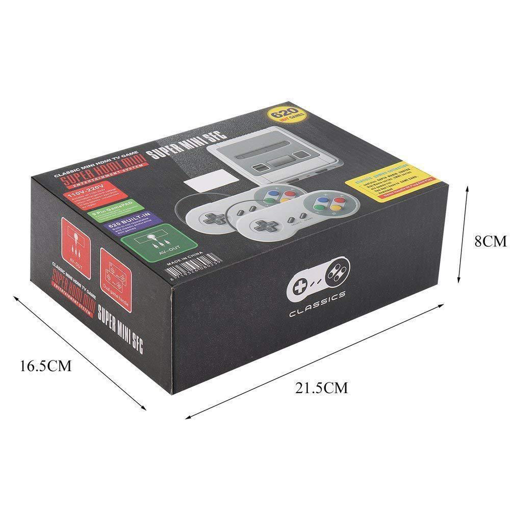 Avelena | Super Nintendo Konsolenpaket mit 620 Spielen