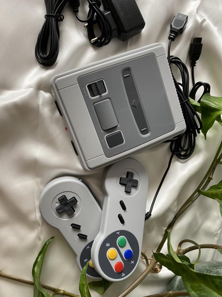 Avelena | Super Nintendo Konsolenpaket mit 620 Spielen