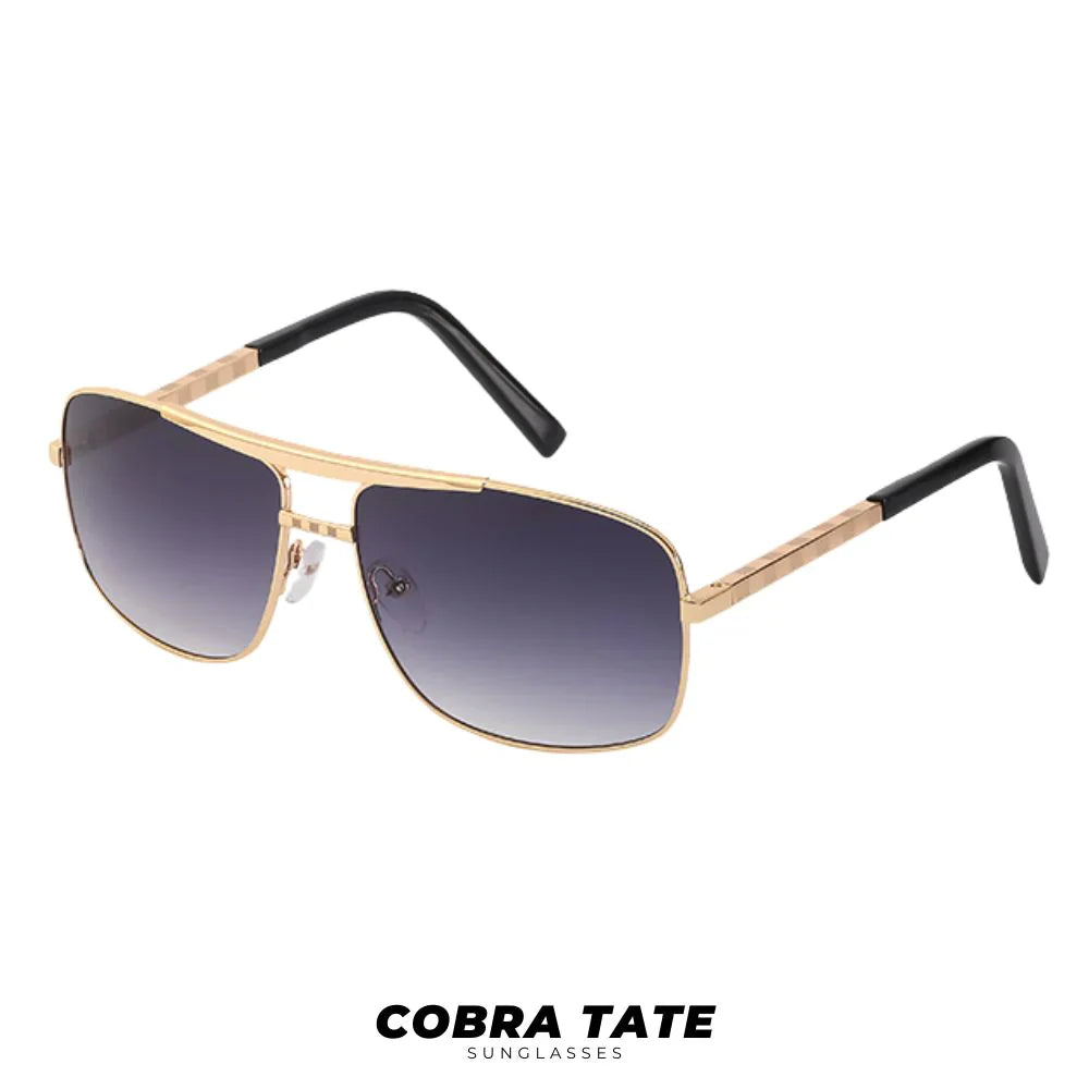 Avelena | Cobra Shades Verblasste Sonnenbrille - Kostenlose Etui + Werkzeug