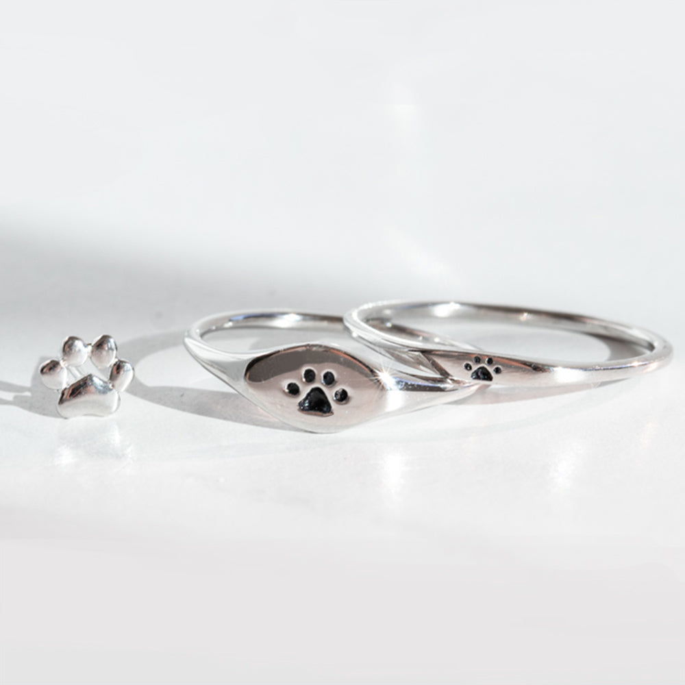 Avelena | Pfoten Signet Ring