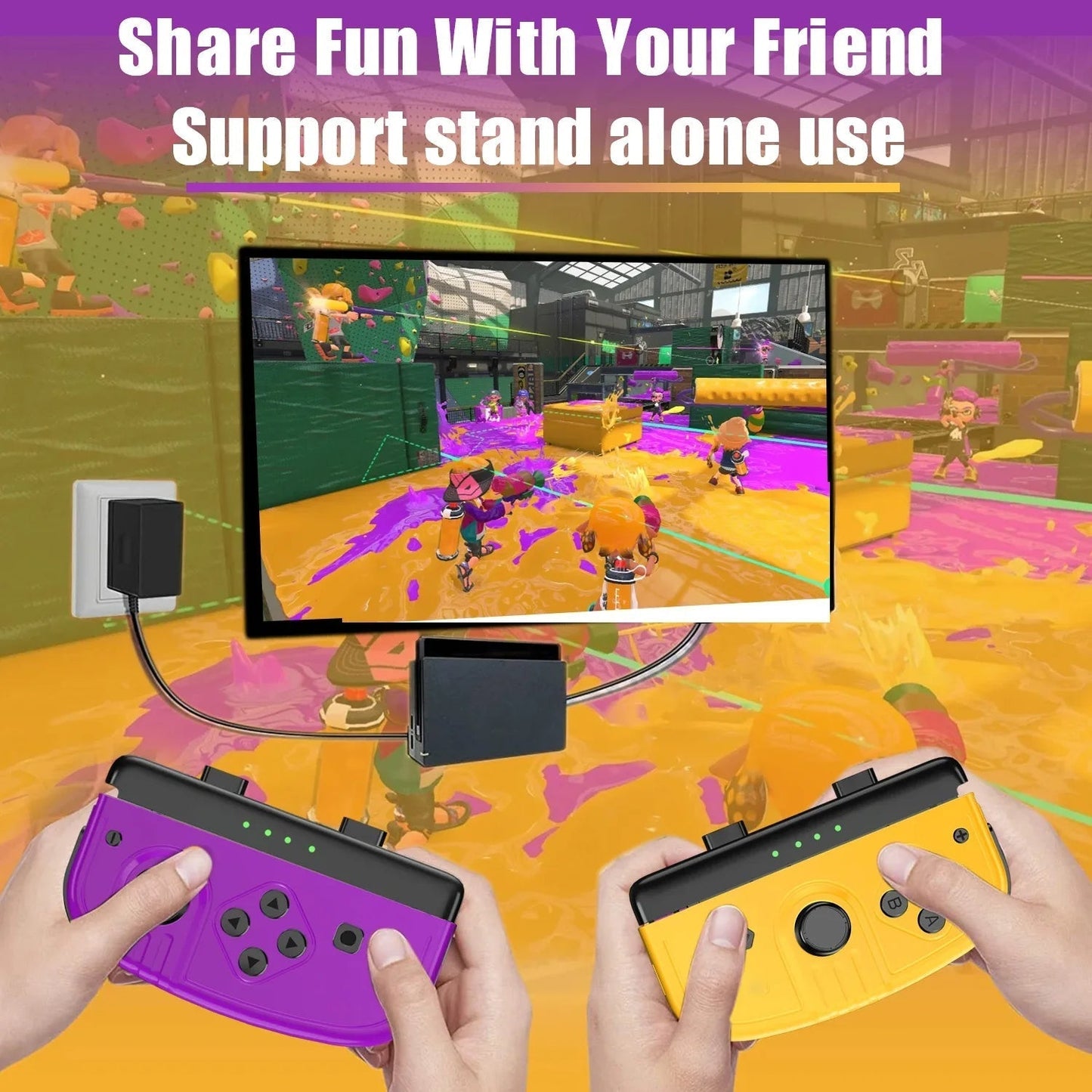 Avelena | Kabelloses Oled Joycon Gamepad für Nintendo Switch Joyco